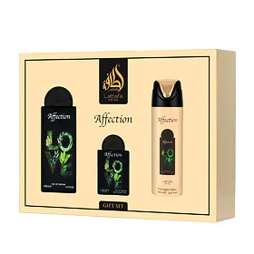Lattafa Pride Affection EDP 100 ml + EDP 20 ml + DEO Spray 200 ml (unisex)