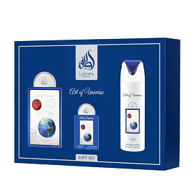 Lattafa Pride Art Of Universe EDP 100 ml + EDP 20 ml + DEO Spray 200 ml (unisex)