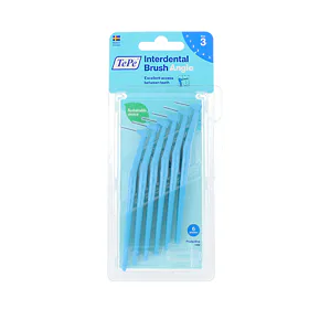 TePe Angle Interdentalbürsten 3 blau (0,6 mm) 6 St.