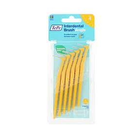 TePe Angle Interdentalbürsten 4 gelb (0,7 mm) 6 St.