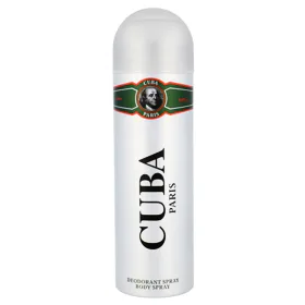 Cuba Green Deodorant Spray 200 ml (man)