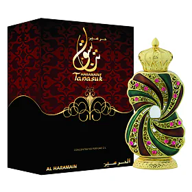 Al Haramain Tanasuk Parfümiertes Öl 12 ml (unisex)