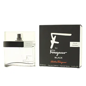 Salvatore Ferragamo F by Ferragamo Black Eau De Toilette 100 ml (man)