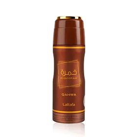 Lattafa Khamrah Qahwa Deodorant Spray 200 ml (unisex)