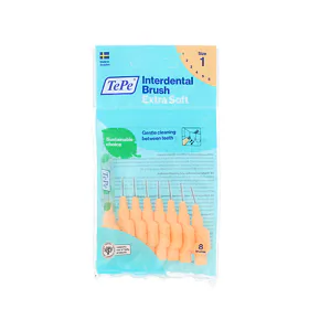 TePe Extra Soft Interdentalbürsten 1 orange (0,45 mm) 8 St.