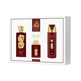 Lattafa Pride Ansaam Gold EDP 100 ml + EDP 20 ml + DEO Spray 200 ml (woman)