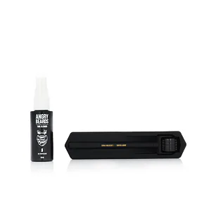 Angry Beards Beard Roller + Tool Cleaner 50 ml