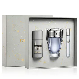 Rabanne Invictus EDT 100 ml + EDT MINI 10 ml + DEO Spray 150 ml (man)