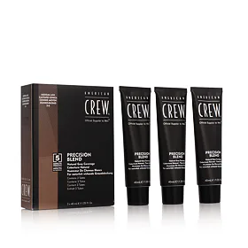 American Crew Precision Blend Natural Grey Blending Hair Color Haarfarbe für Herren 3x40 ml Farbton