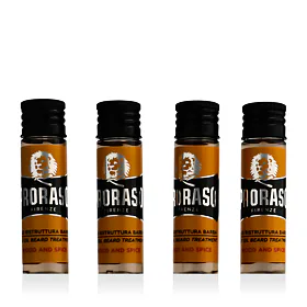 Proraso Wood and Spice Hot Beard Treatment Oil 4 x 17 ml