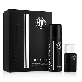 Alfa Romeo Black EDT 15 ml + Körperspray 150 ml (man)