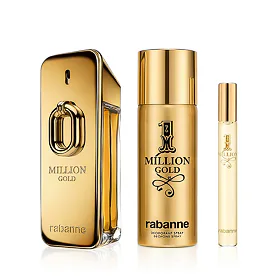 Rabanne Million Gold EDP Intense 100 ml + EDT MINI 1 Milion 10 ml + DEO Spray 150 ml (man)