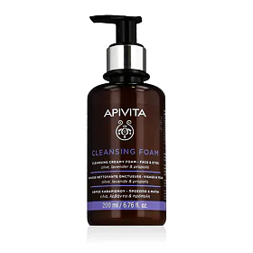 Apivita Cleansing Creamy Foam - Face & Eyes 200 ml