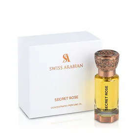 Swiss Arabian Secret Rose Parfümiertes Öl 12 ml (unisex)