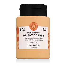 Maria Nila Colour Refresh Semi-permanent Haarmaske mit Farbpigmenten Bright Copper 100 ml