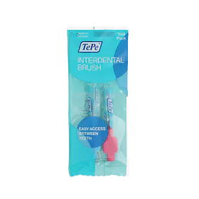 TePe Original Trial Pack Interdentalbürsten 0 rosa + 3 blau (0,4 mm + 0,6 mm) 2 St.