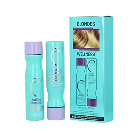Malibu C Blondes Wellness Collection Shampoo 266 ml + Conditioner 266 ml + Säckchen 4 x 5 g