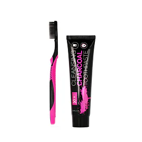Xpel Oral Care Cleansing Charcoal Zahnpasta 100 ml + Zahnbürste