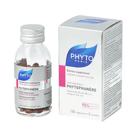 Phyto Phytophanére Dietary Supplement Strenght Growth Volume Hair & Nails 120 St.