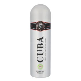 Cuba Black Deodorant Spray 200 ml (man)