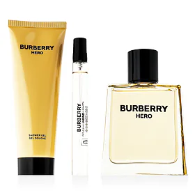 Burberry Hero EDT 100 ml + EDT MINI 10 ml + SG 75 ml (man)